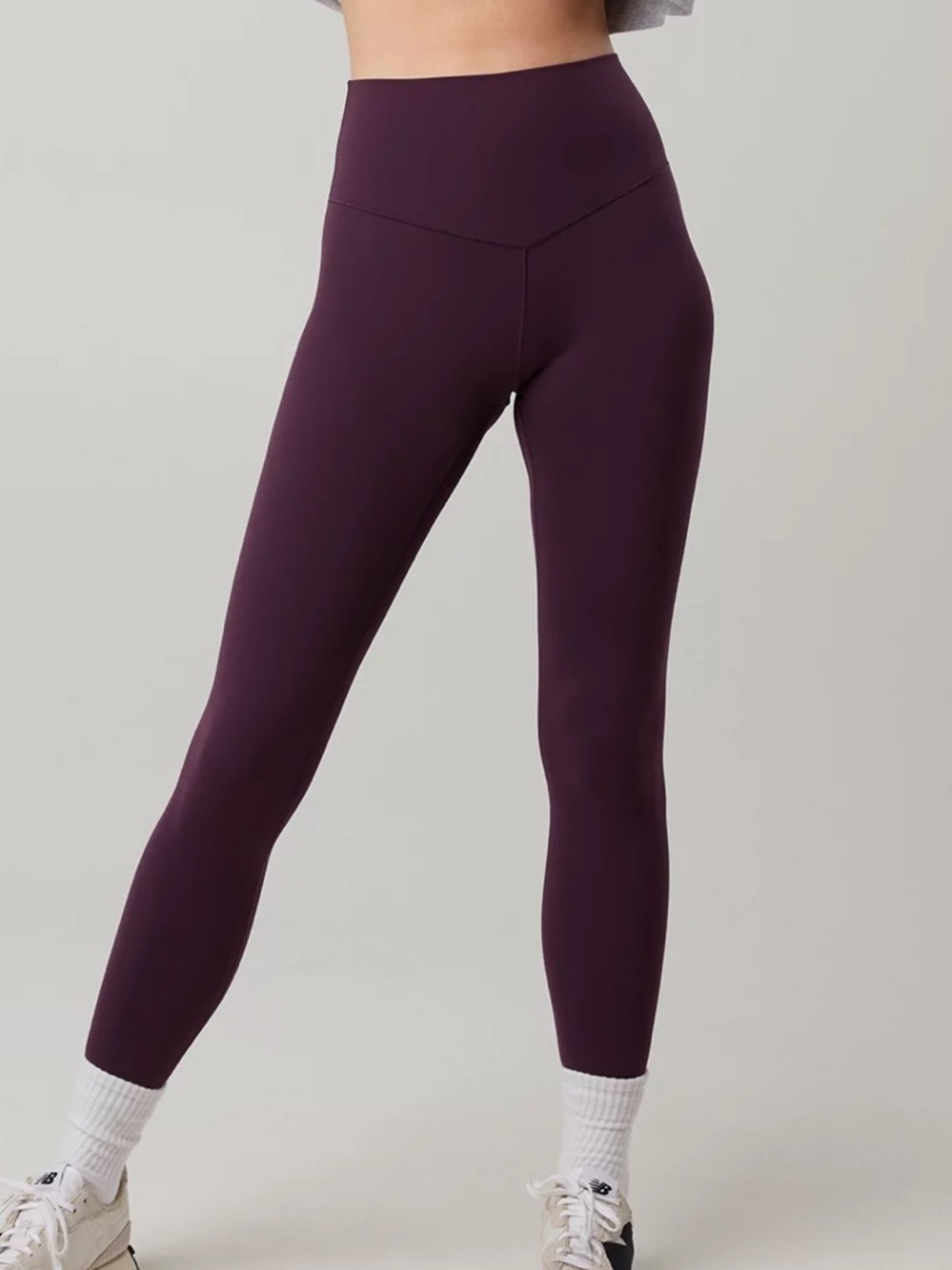 Aerie Real Me XTRA High Waisted Legging | Cool Berry
